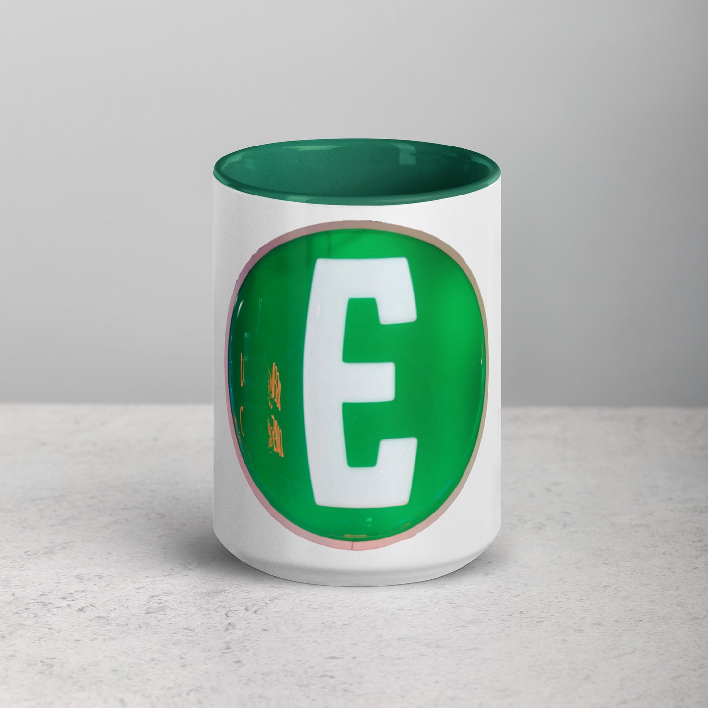 Edsel Globe Style Design Mug with Color Inside