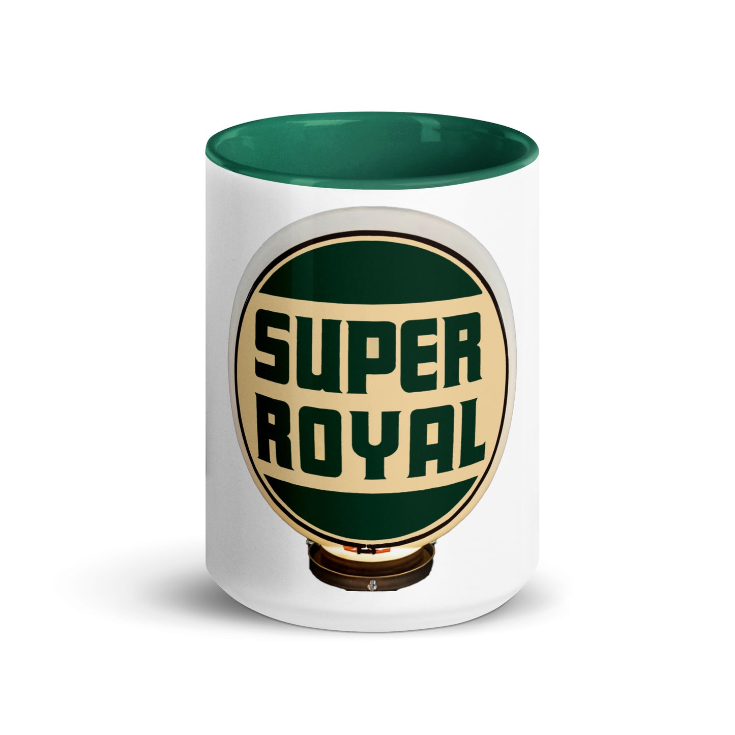 Super Royal Globe Style Mug with Color Inside