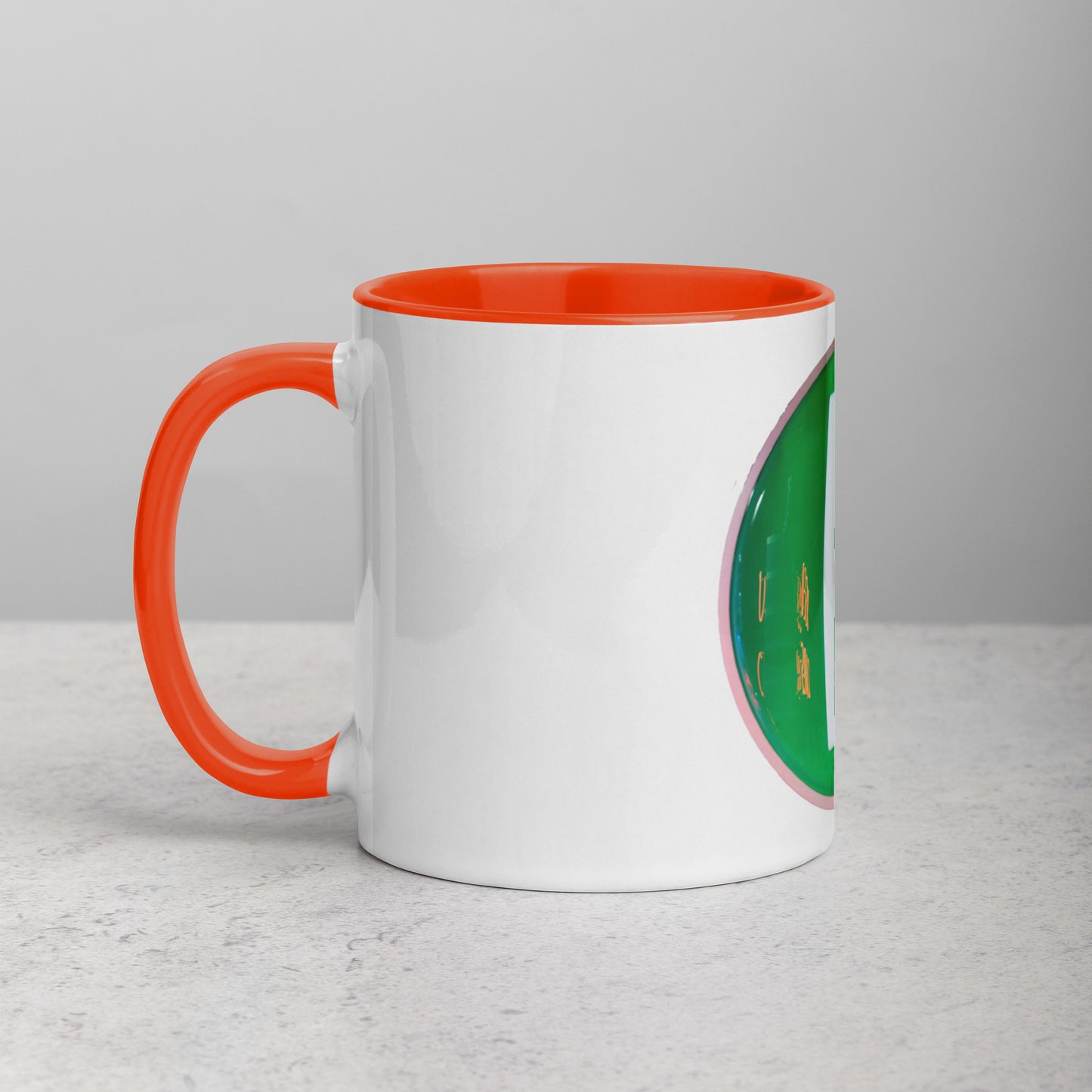 Edsel Globe Style Design Mug with Color Inside