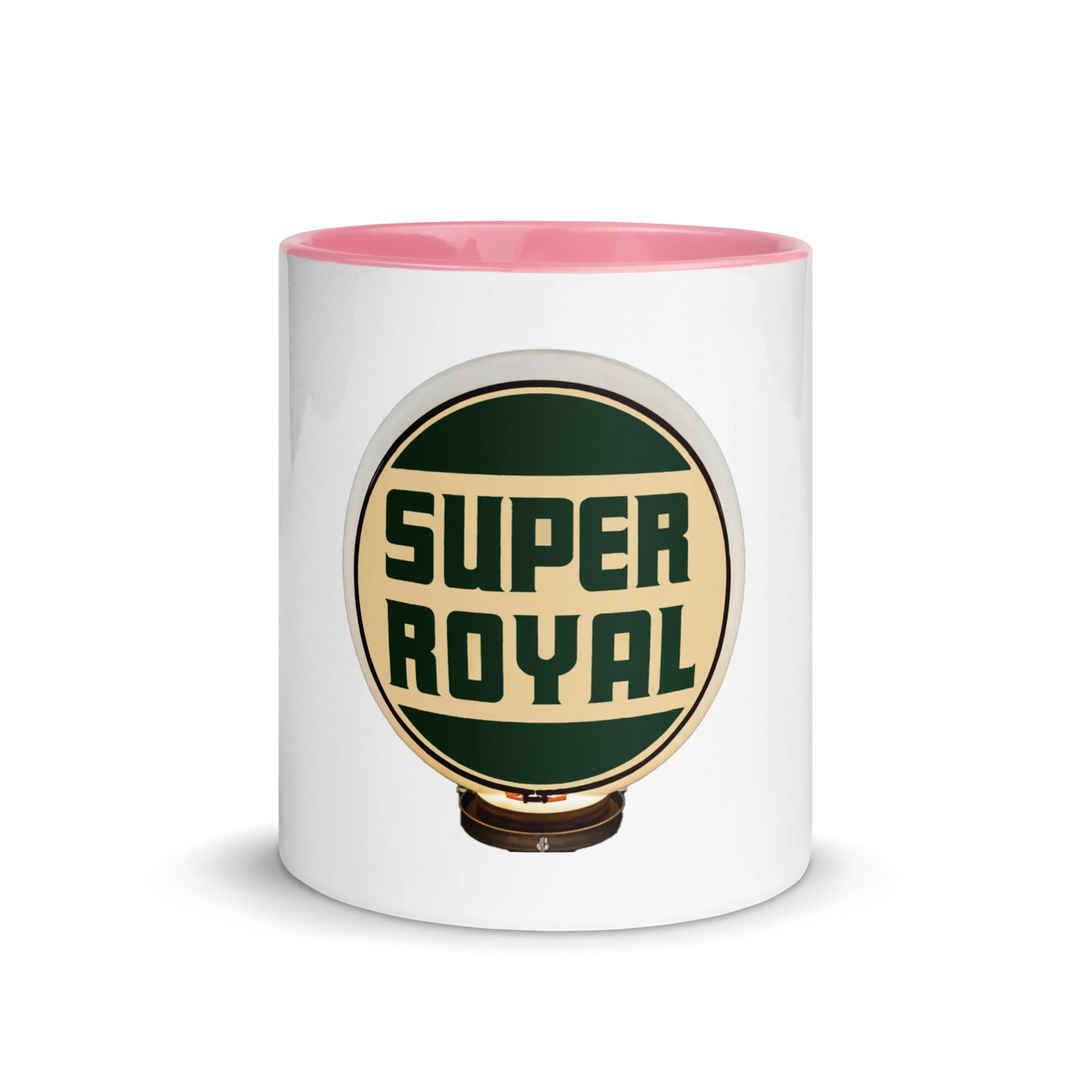 Super Royal Globe Style Mug with Color Inside