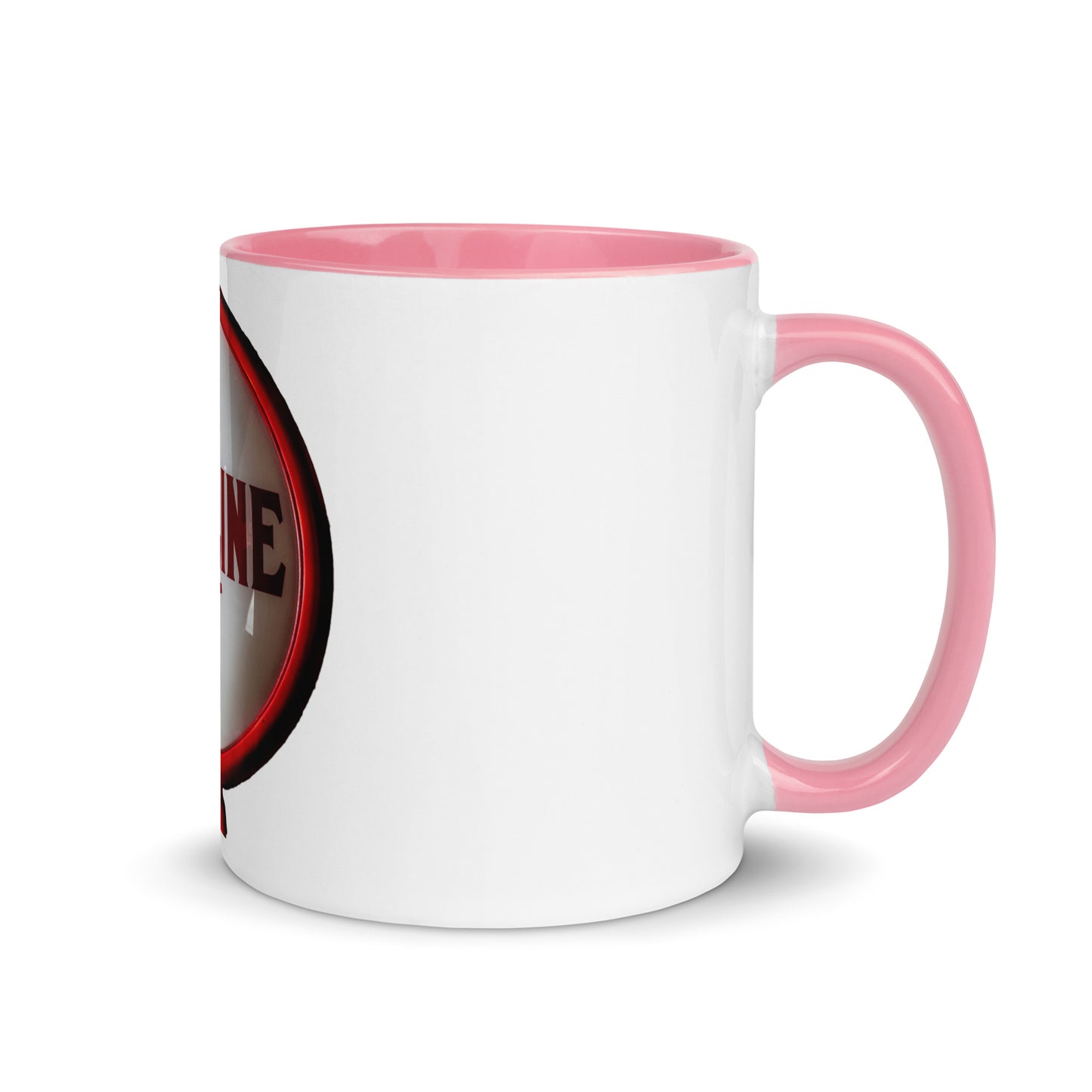 Vintage Gas Globe design Mug with Color Inside