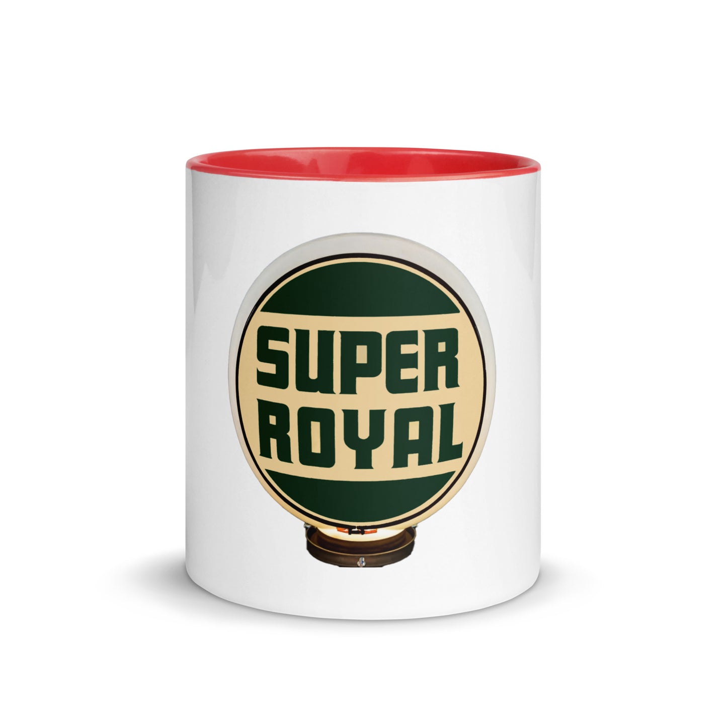 Super Royal Globe Style Mug with Color Inside