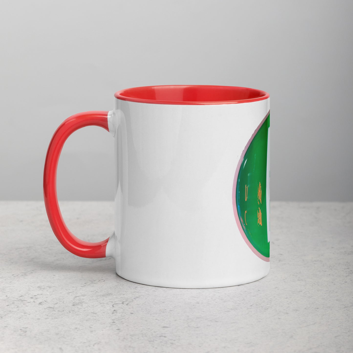 Edsel Globe Style Design Mug with Color Inside