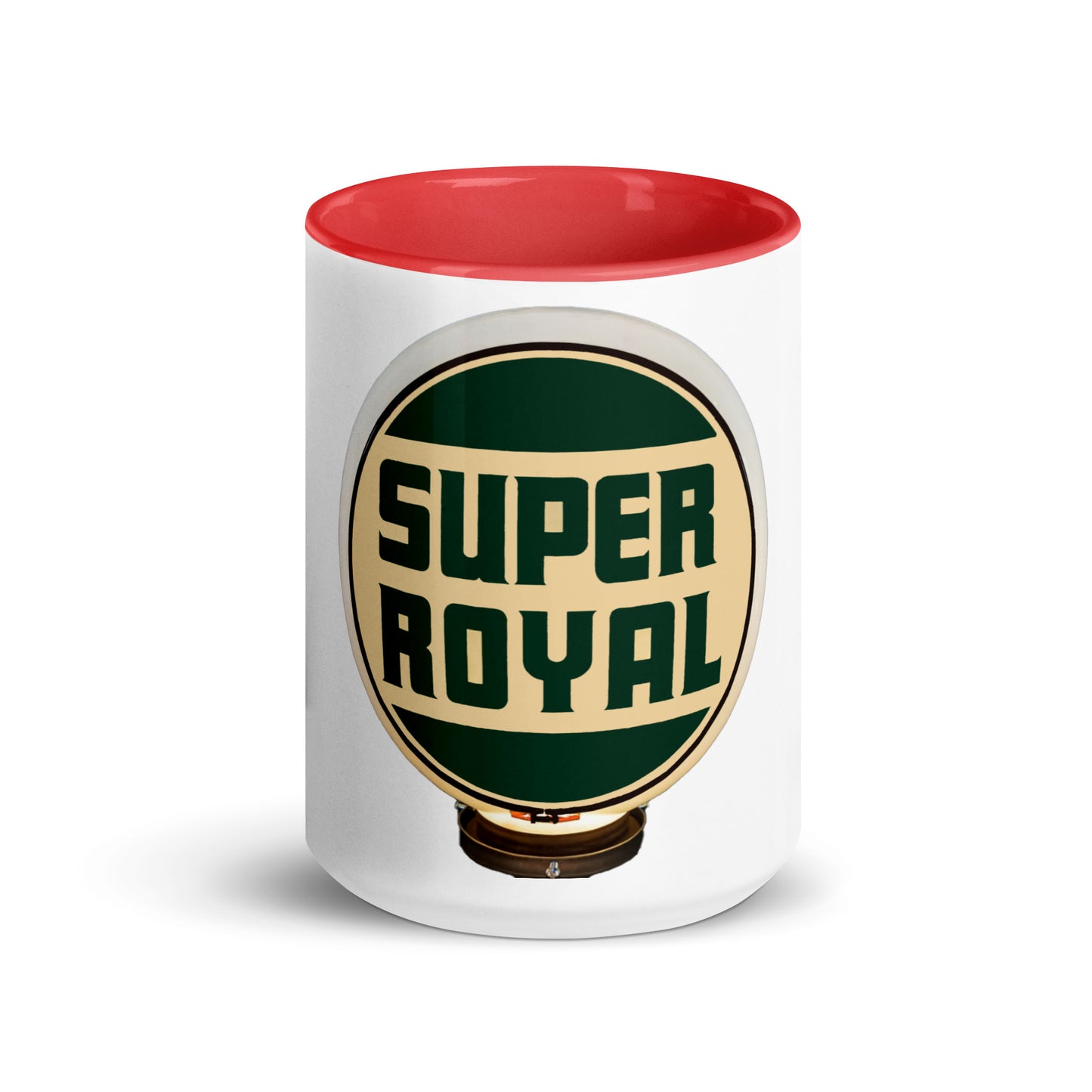 Super Royal Globe Style Mug with Color Inside