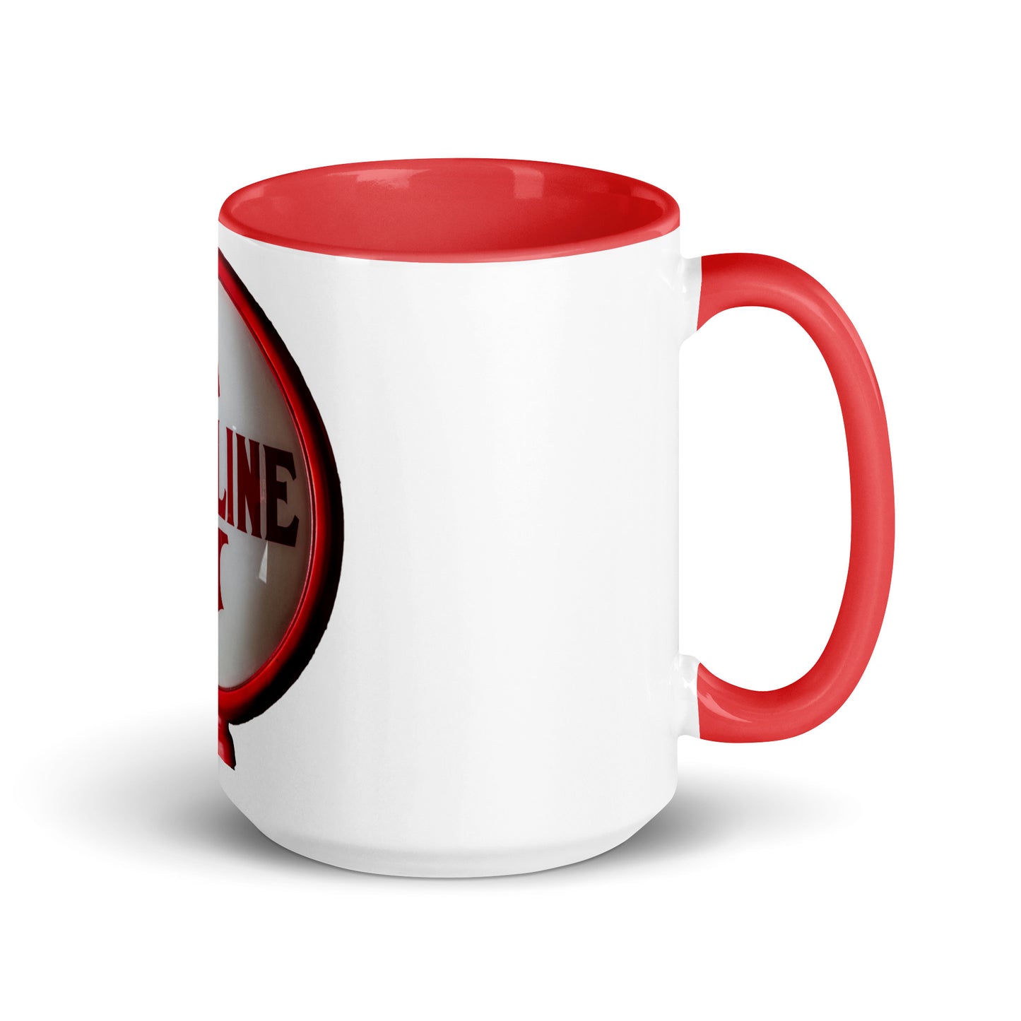 Vintage Gas Globe design Mug with Color Inside