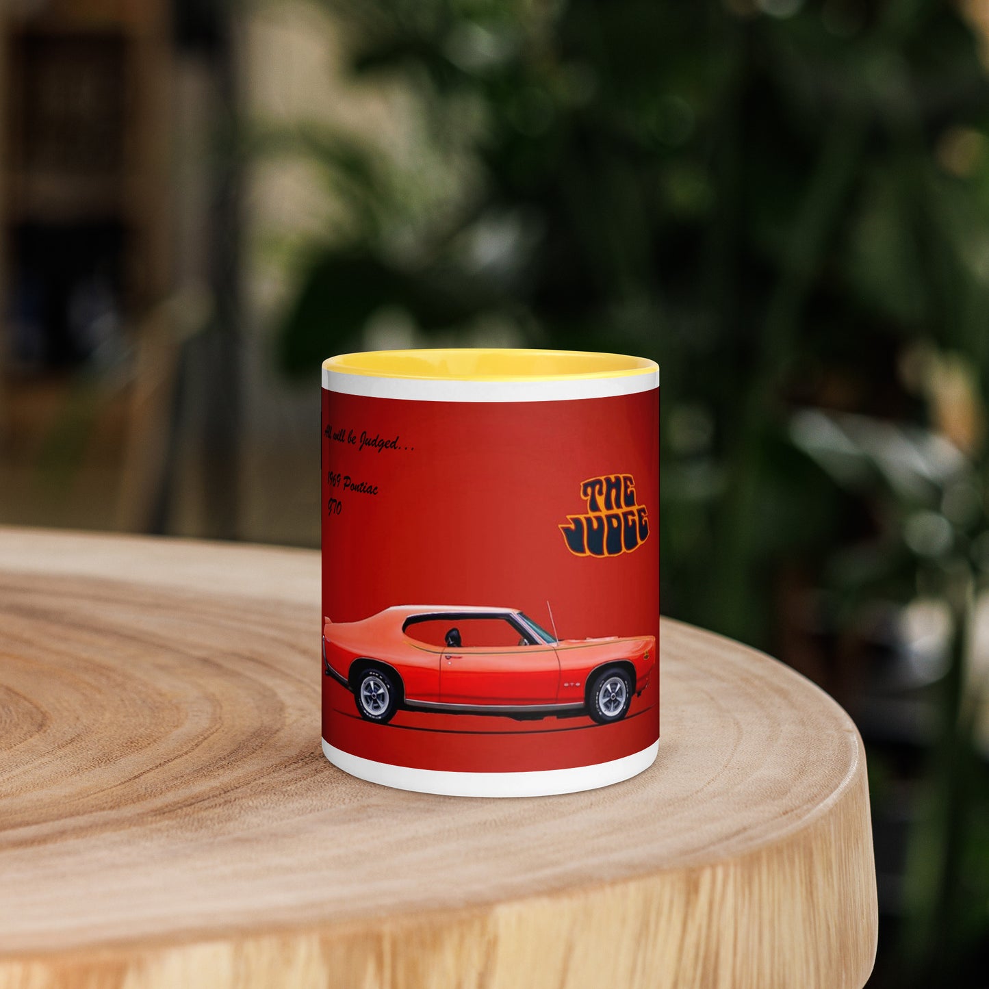 1969 Pontiac GTO: The Judge Mug with Color Inside