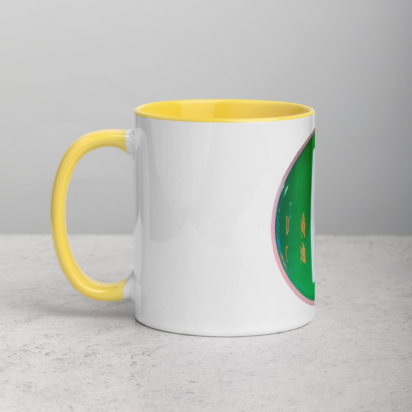 Edsel Globe Style Design Mug with Color Inside