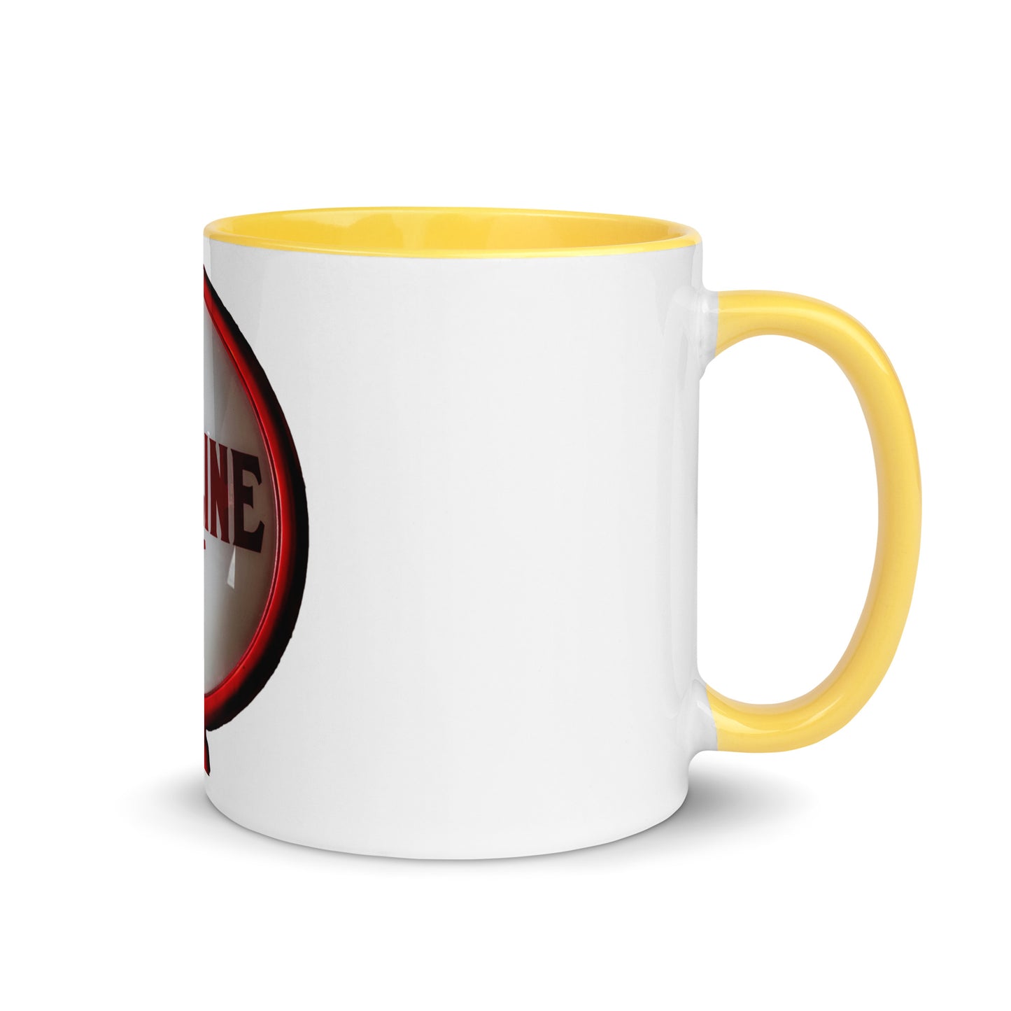 Vintage Gas Globe design Mug with Color Inside