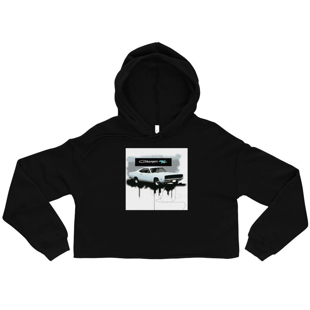 Charger RT Graffiti Style Crop Hoodie