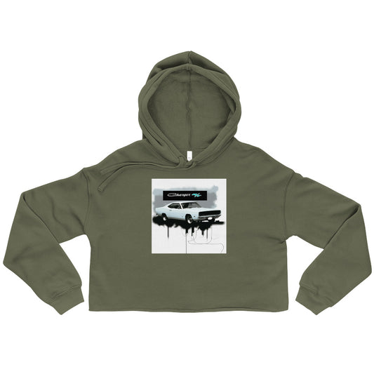 Charger RT Graffiti Style Crop Hoodie