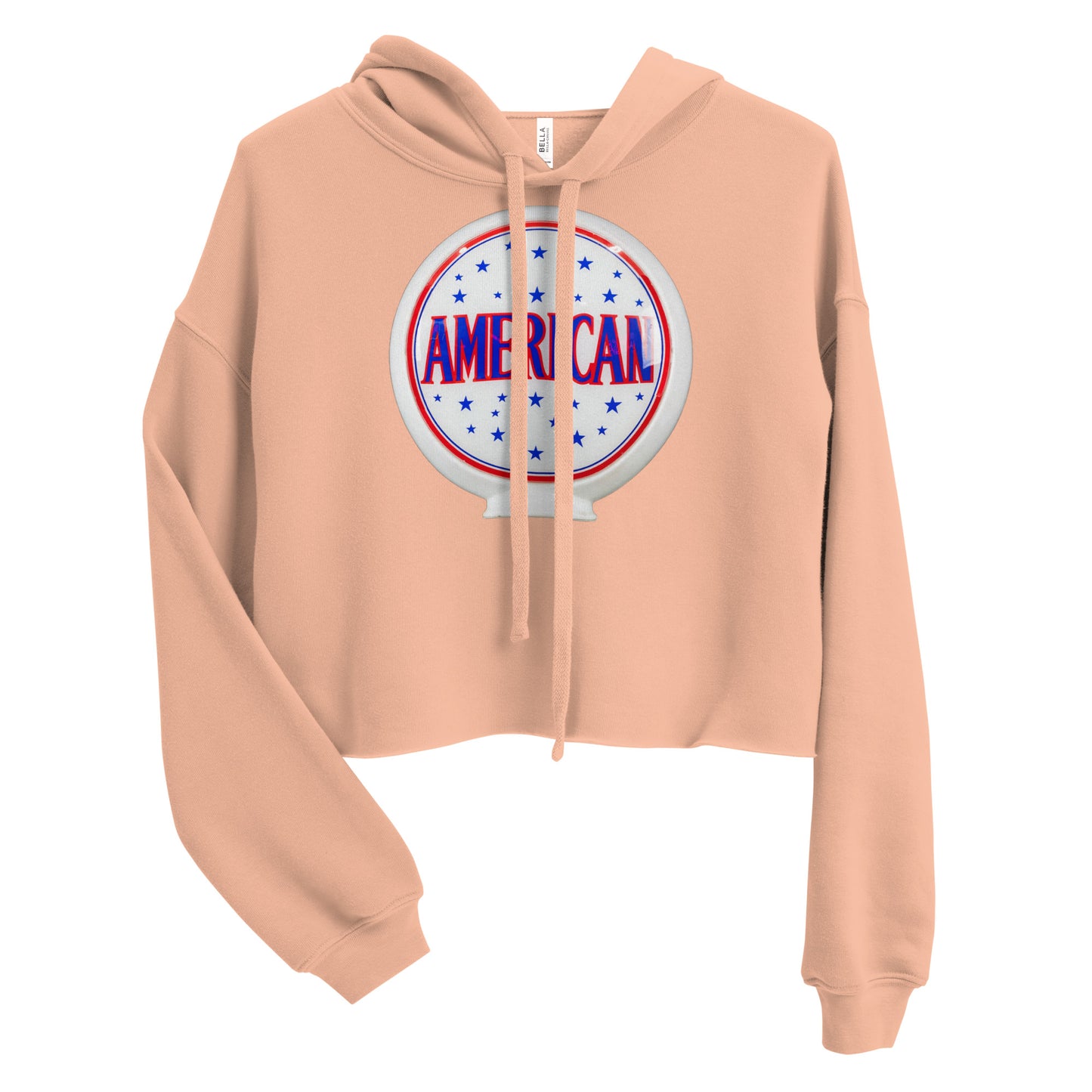 American Gas Globe Style Crop Hoodie