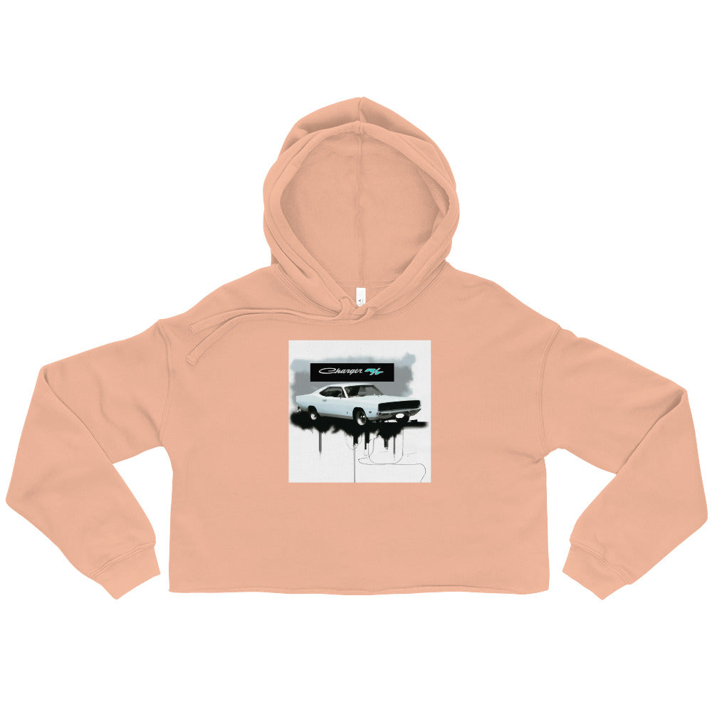 Charger RT Graffiti Style Crop Hoodie