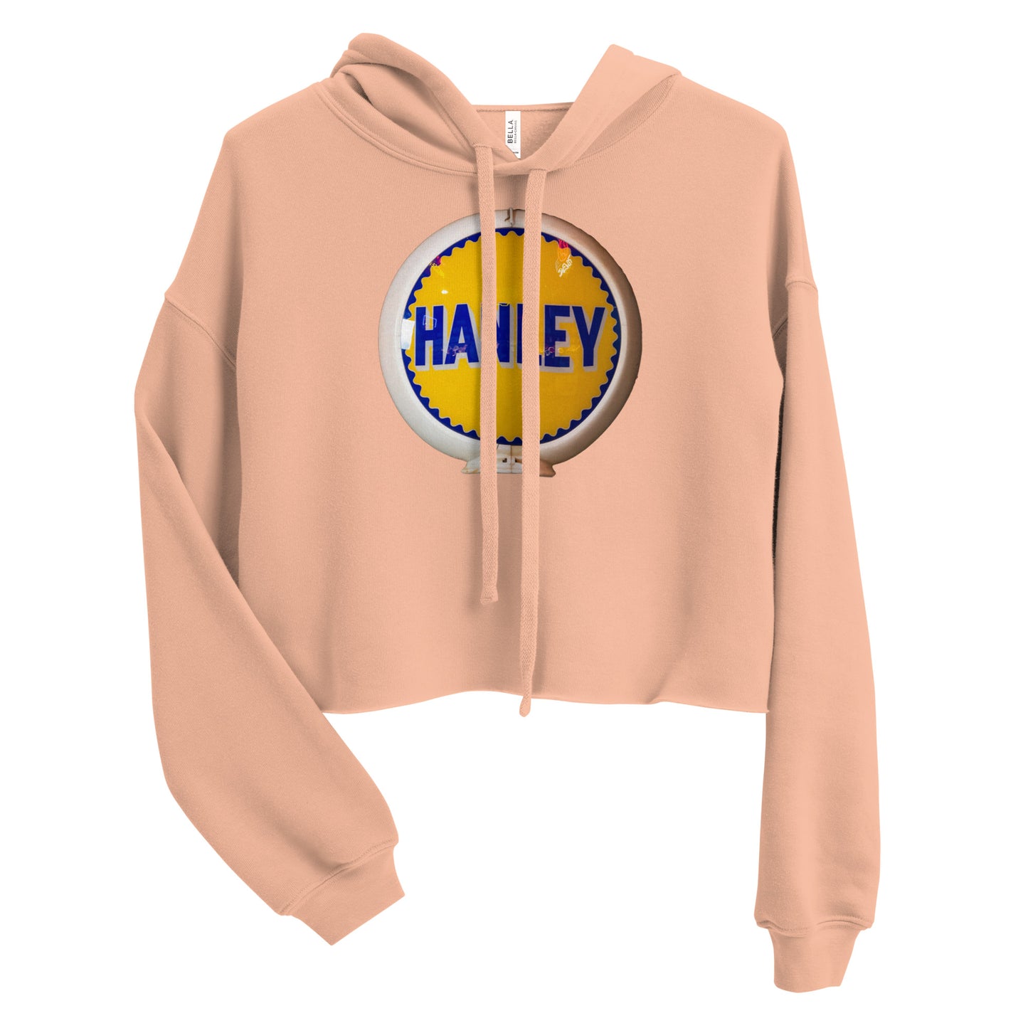 Retro Gas Globe Handly Crop Hoodie