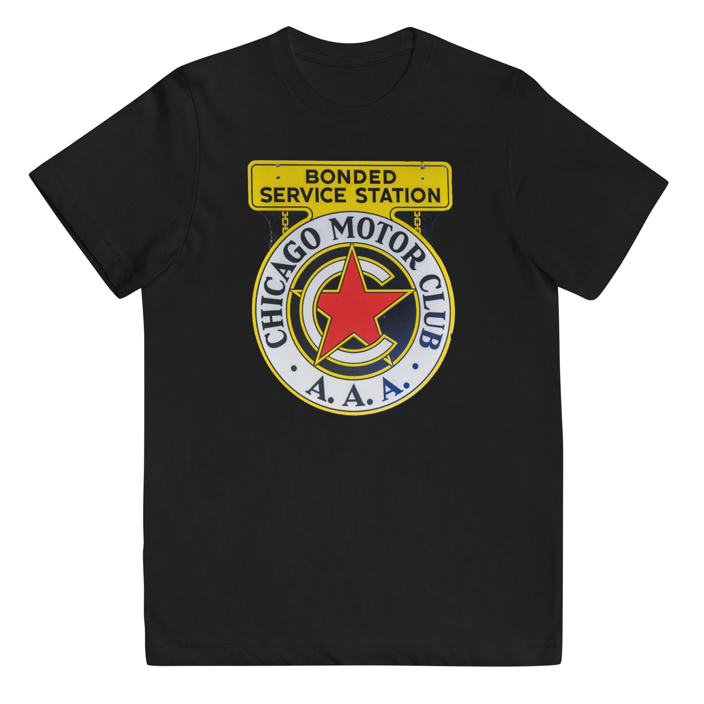 Chicago Motor Club Tin Style Youth jersey t-shirt