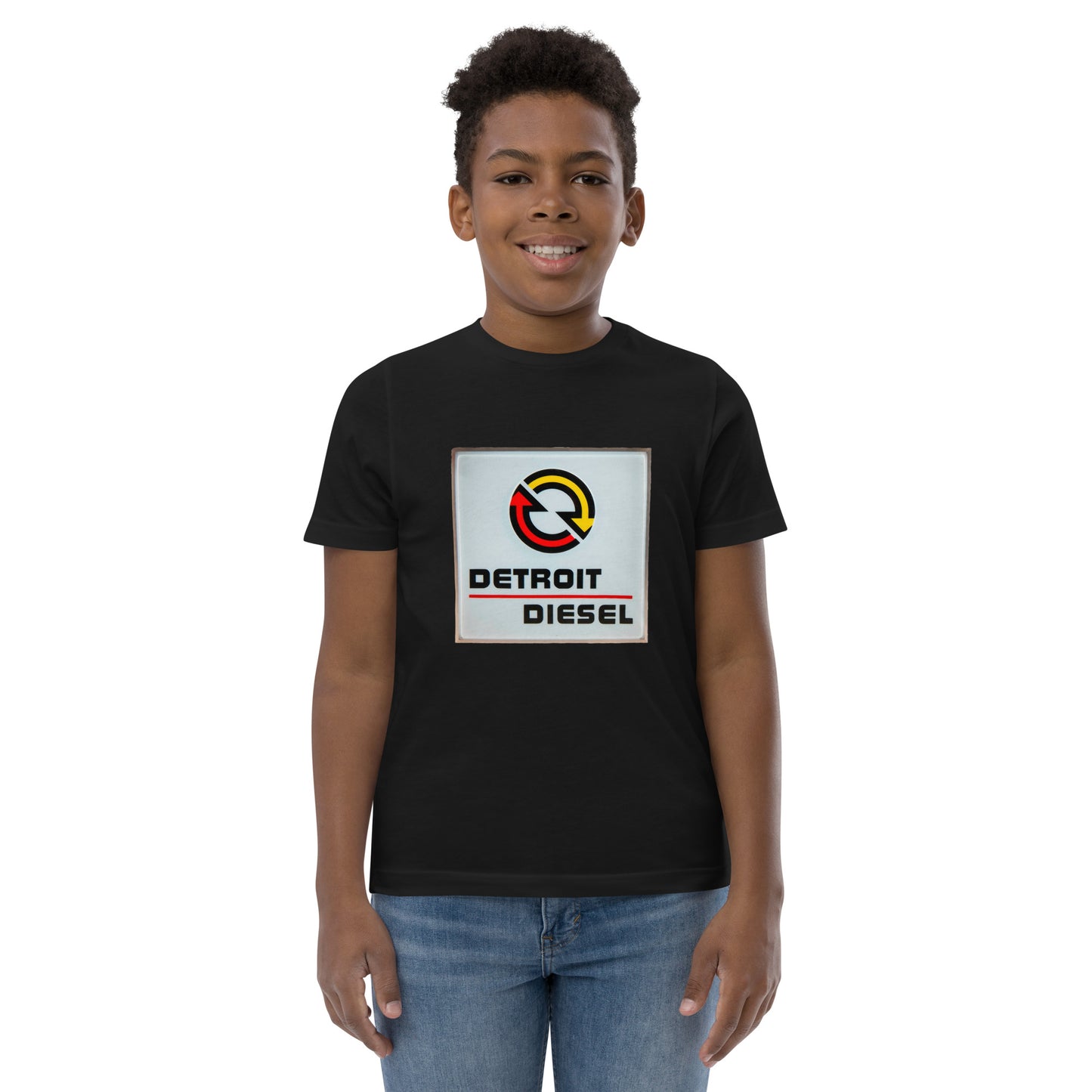 Detroit Diesel Retro Design Youth jersey t-shirt