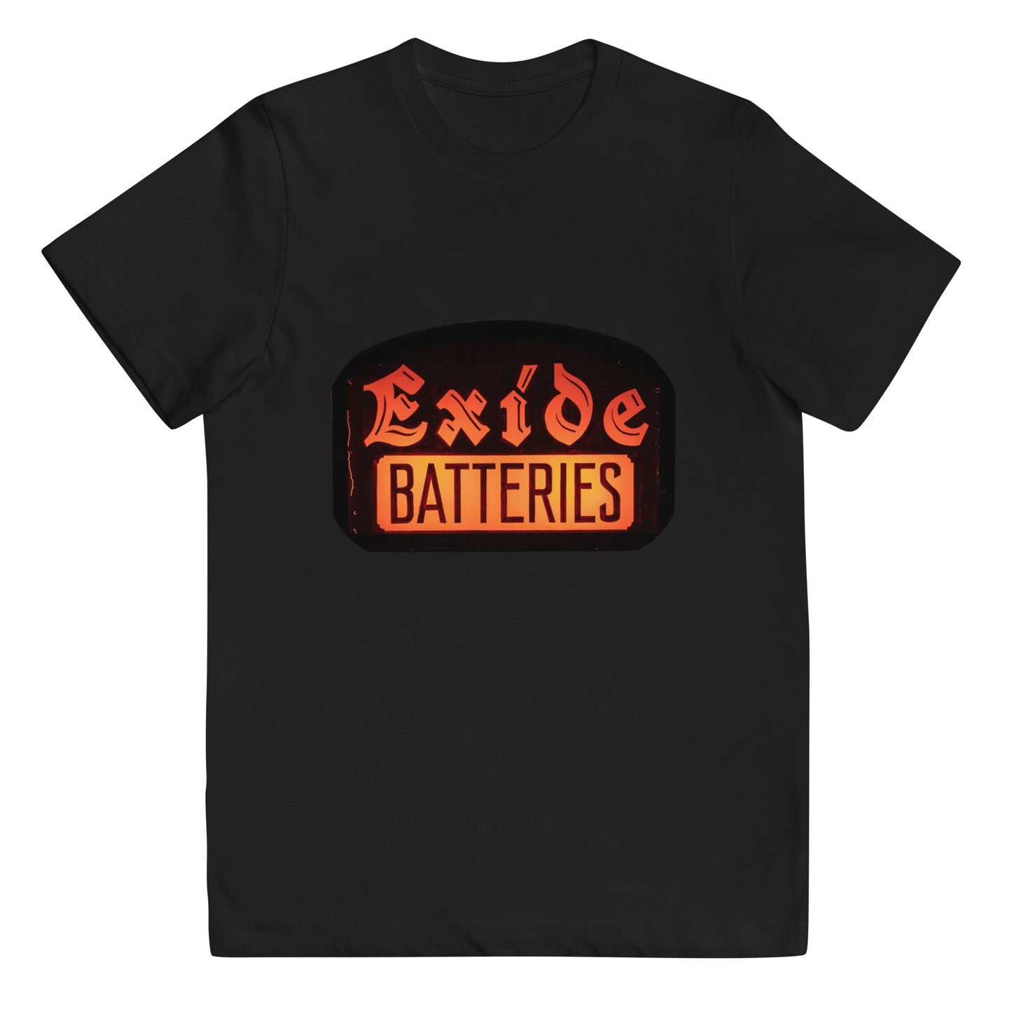 Vintage Battery Sign Youth jersey t-shirt