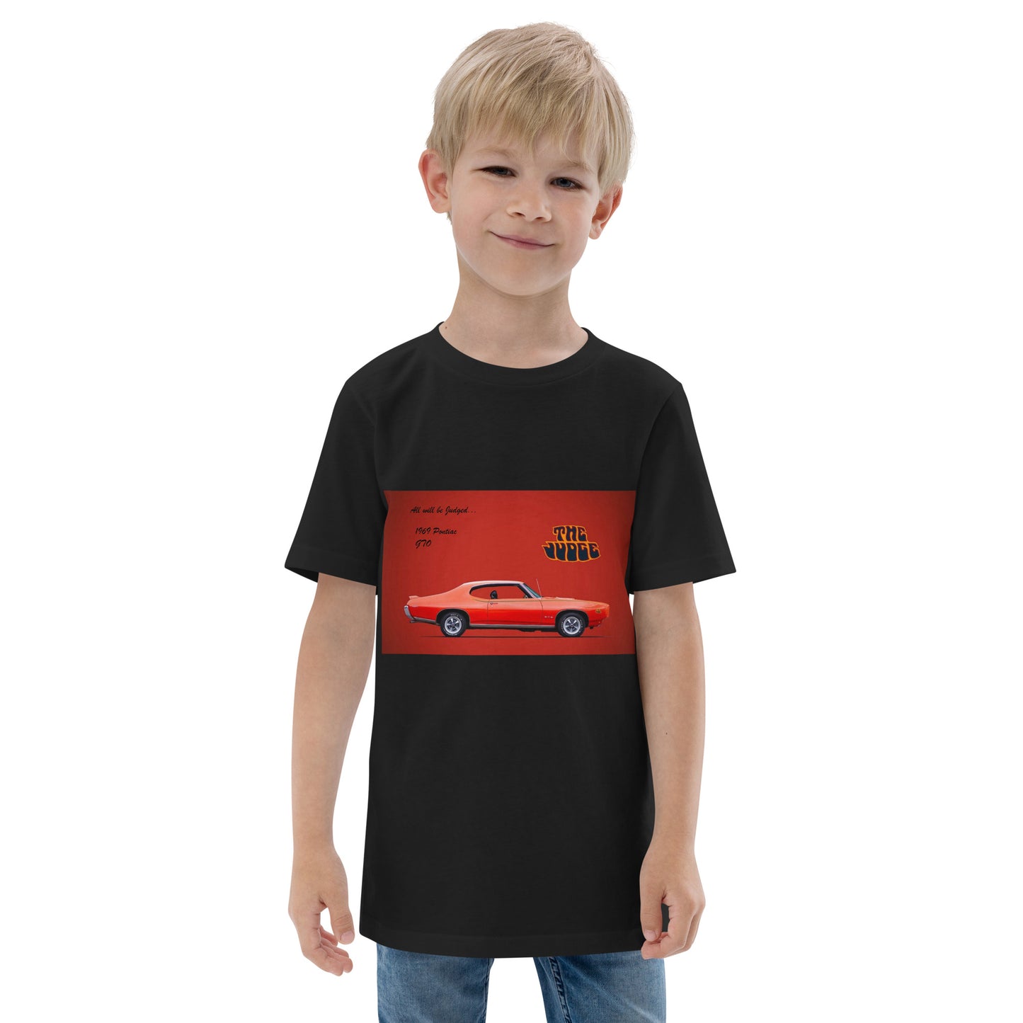 1969 Pontiac GTO: The Judge Youth jersey t-shirt