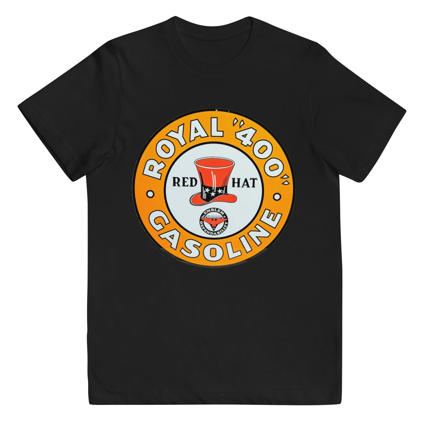 Vintage Red Hat Gas Youth jersey t-shirt