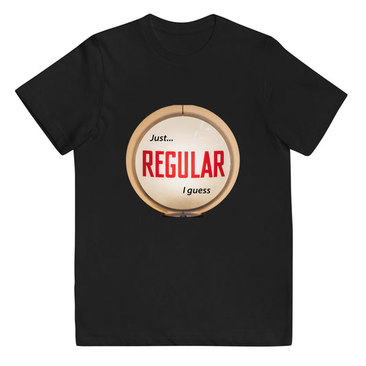 Retro Gas Globe Style Regular Youth jersey t-shirt