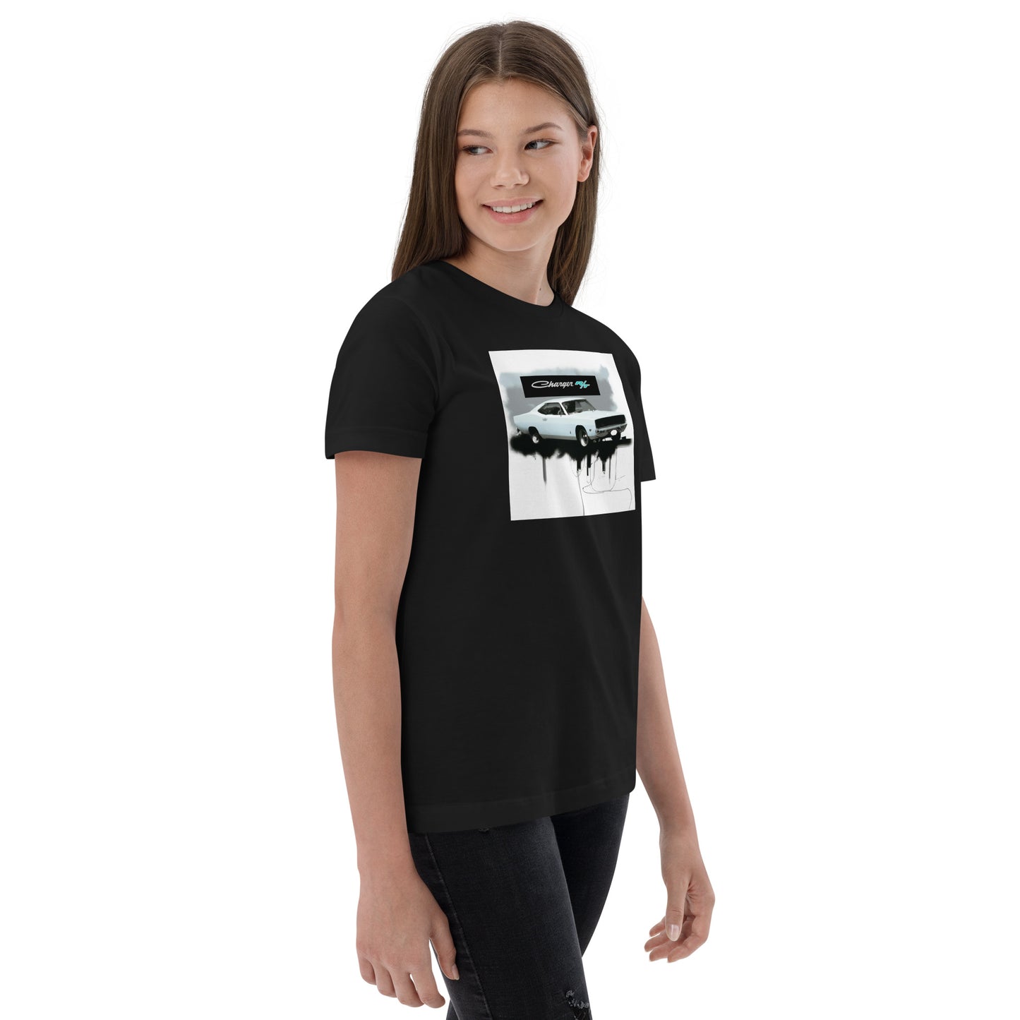Charger RT Graffiti Style Youth jersey t-shirt