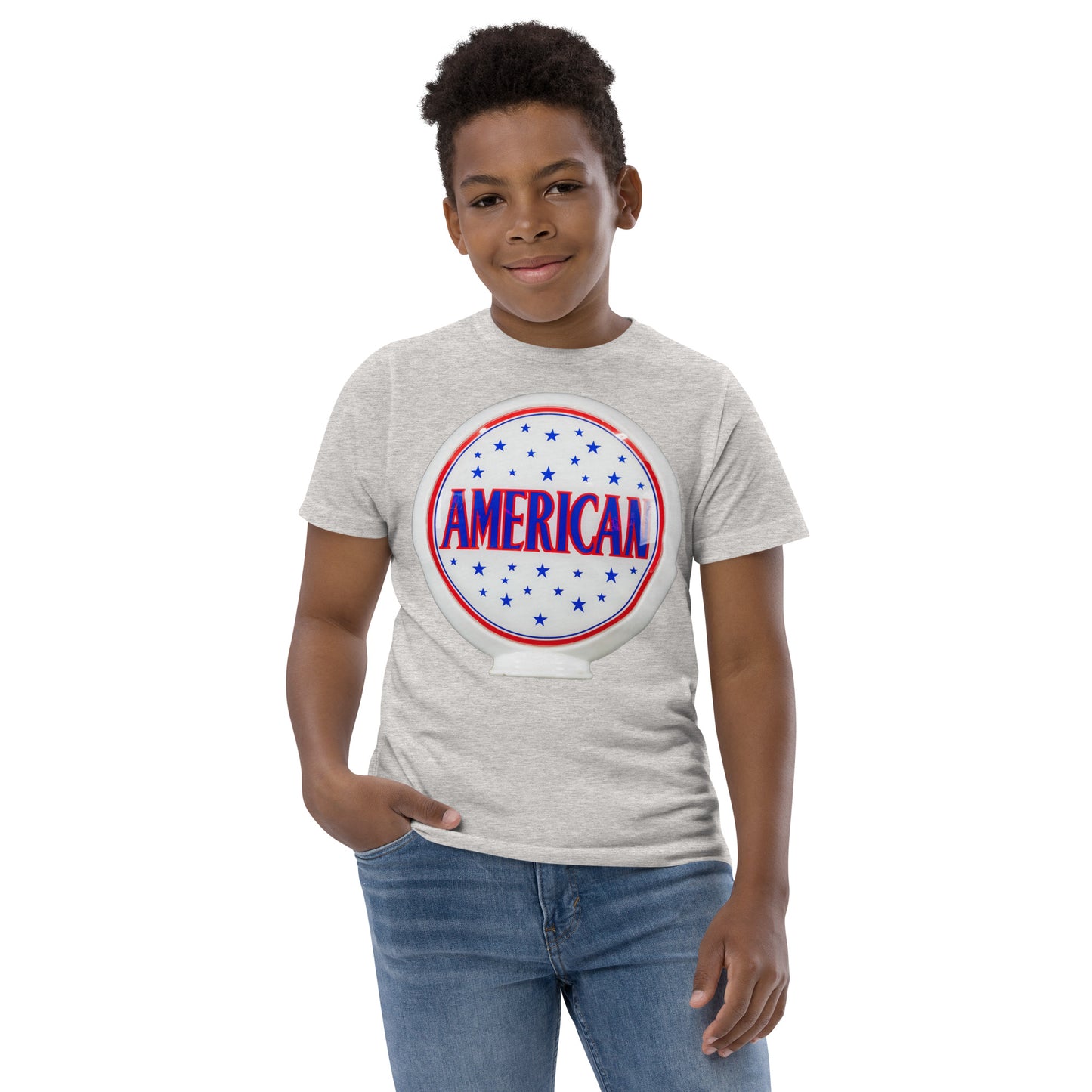 American Gas Globe Style Youth jersey t-shirt