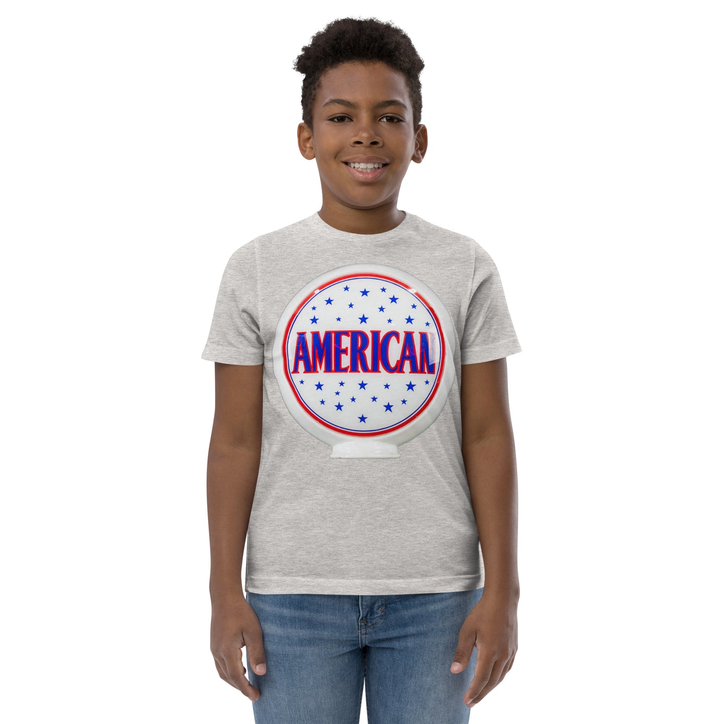 American Gas Globe Style Youth jersey t-shirt