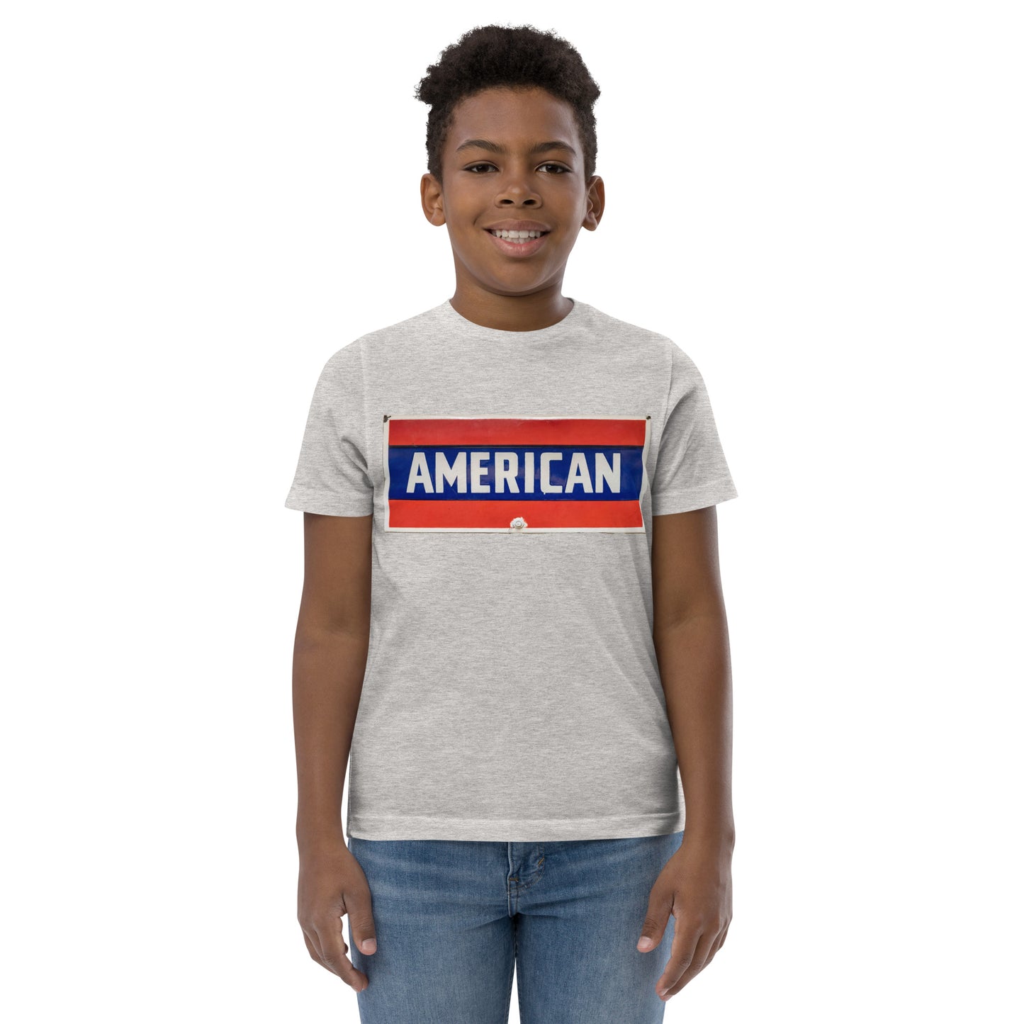 American Sign Porcelain Vintage Style Youth jersey t-shirt