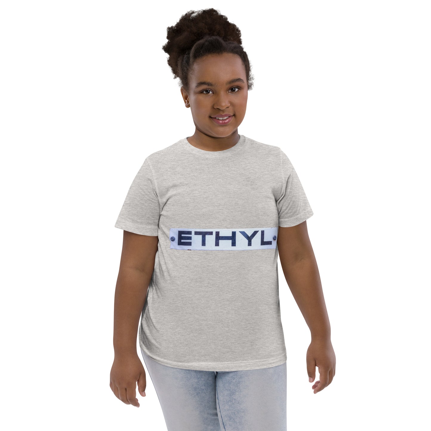 Vintage Ethyl Gas Sign Youth jersey t-shirt