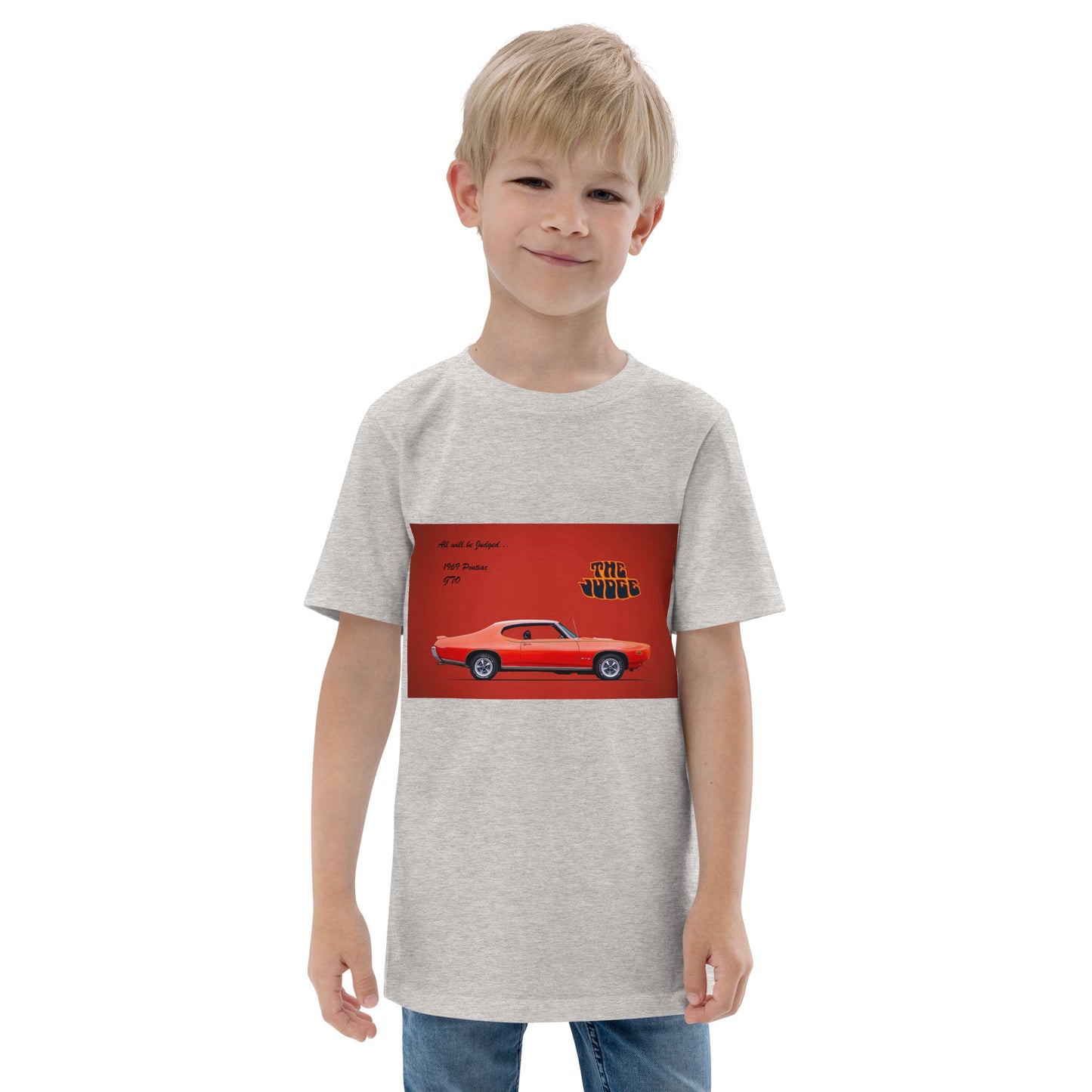 1969 Pontiac GTO: The Judge Youth jersey t-shirt