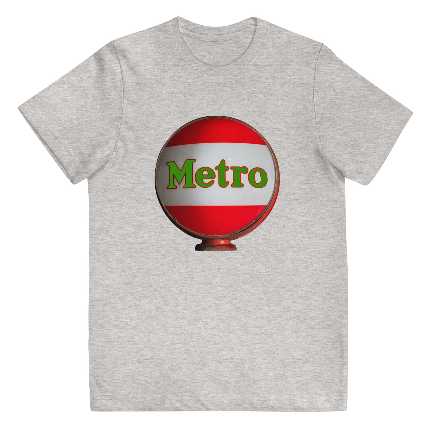 Retro Metro Globe Style Youth jersey t-shirt