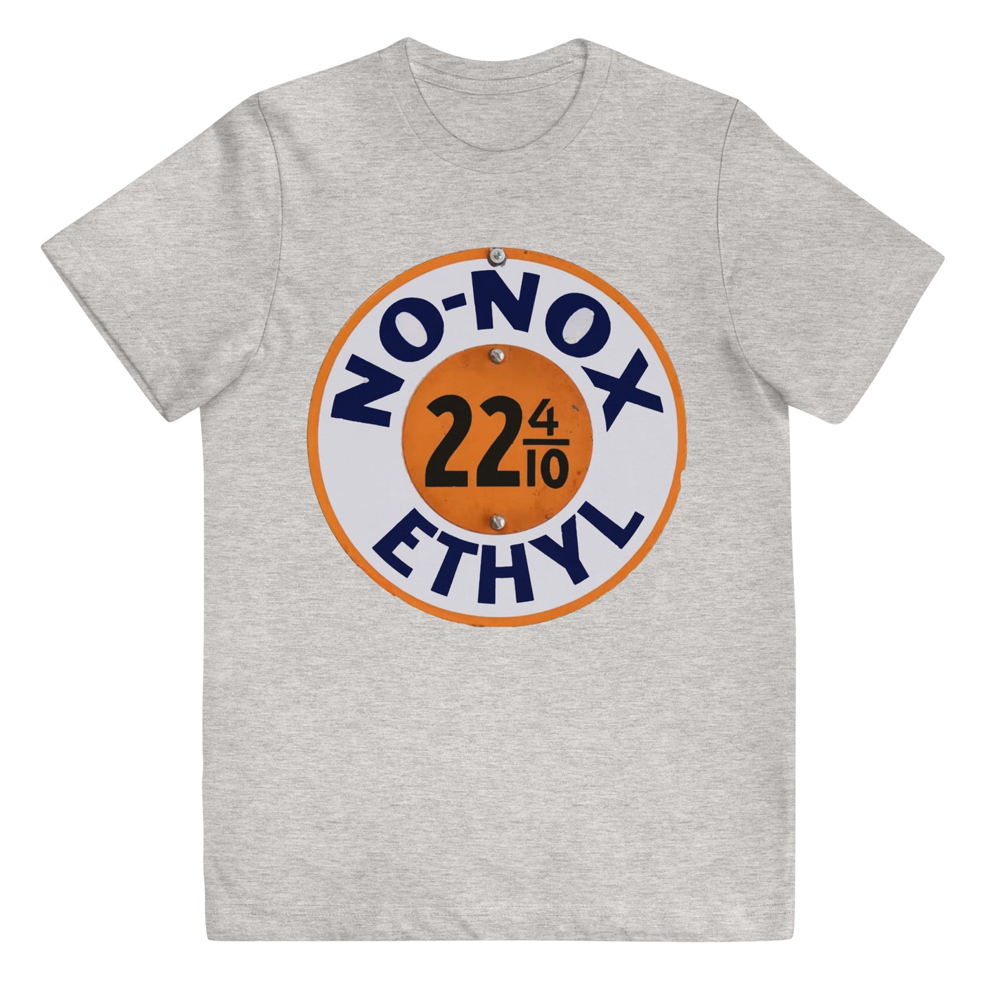 Retro Gas Sign No Knox Youth jersey t-shirt