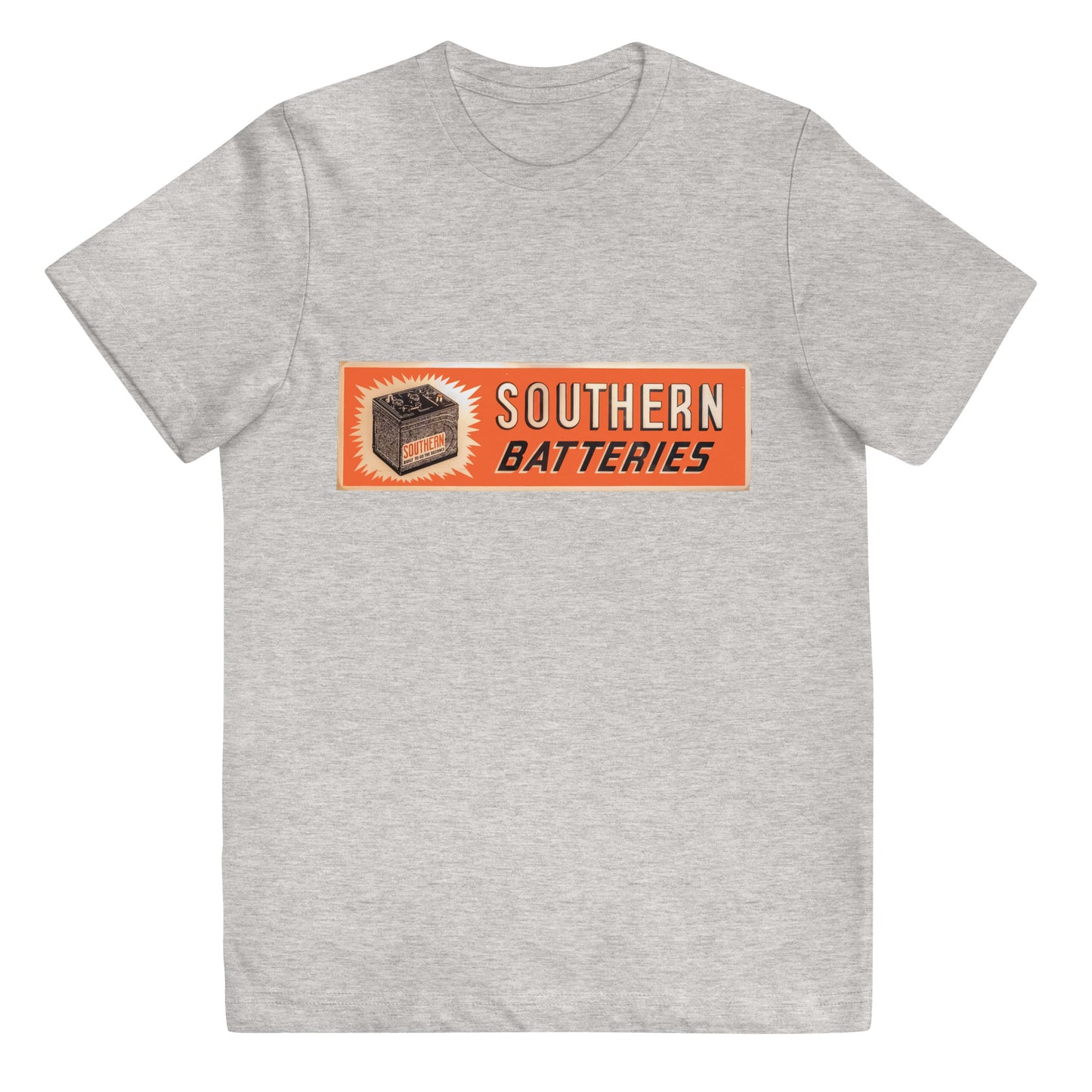 Vintage Porcelain Southern BatteriesYouth jersey t-shirt