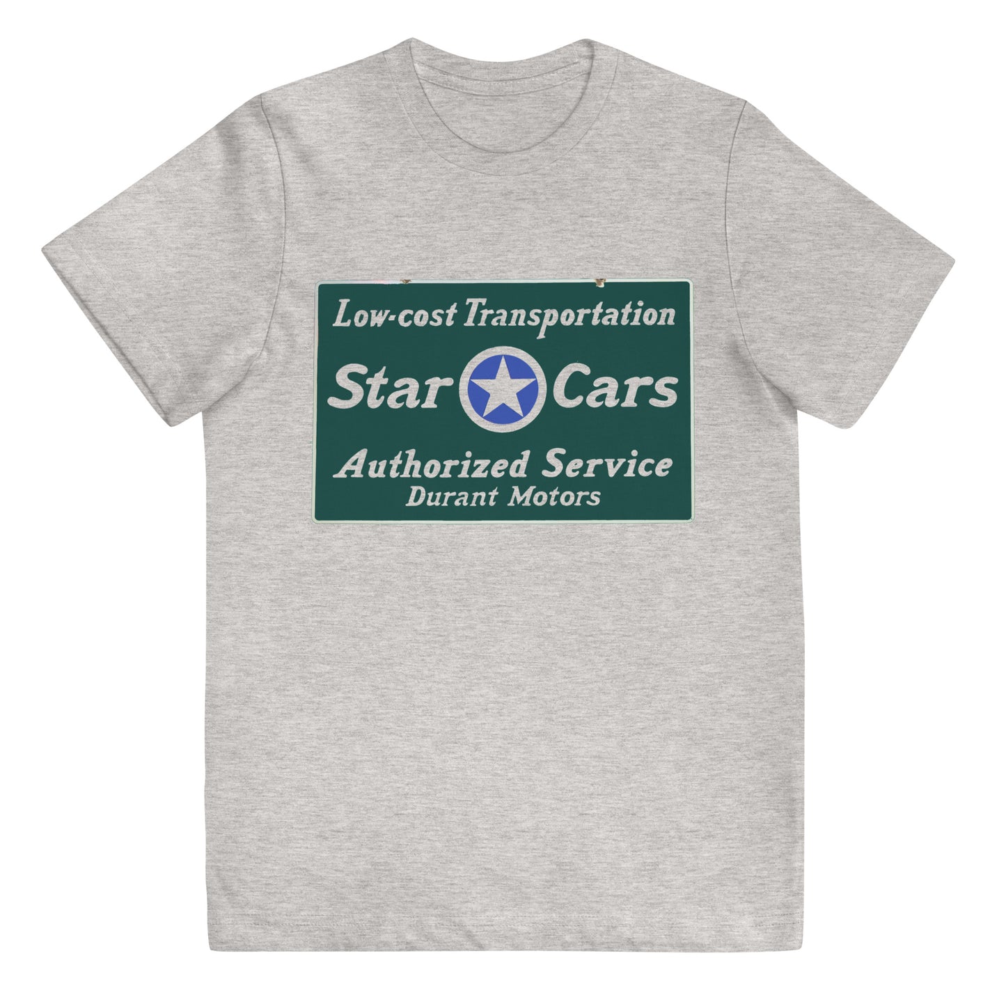 Retro Star Cars Porcelin Style Painted Youth jersey t-shirt