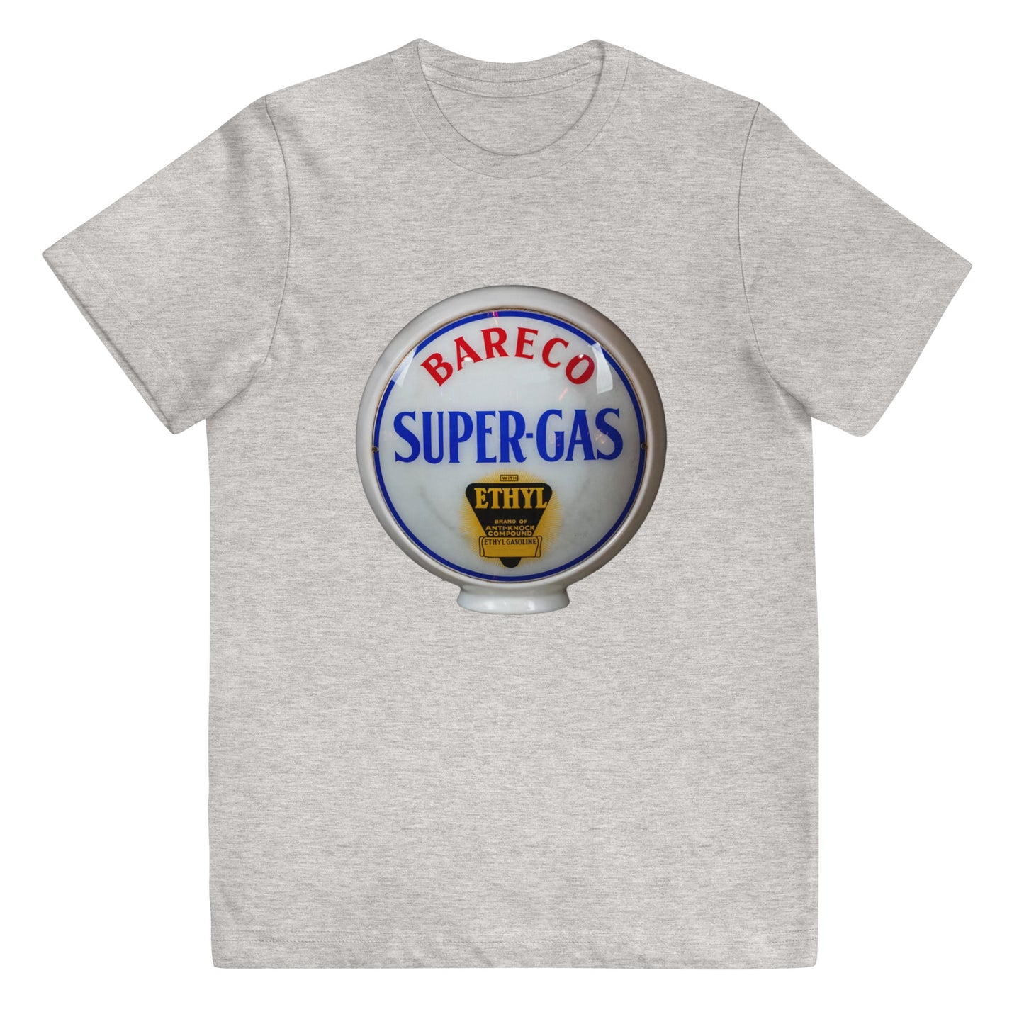 Retro Super Gas Globe Style Youth jersey t-shirt