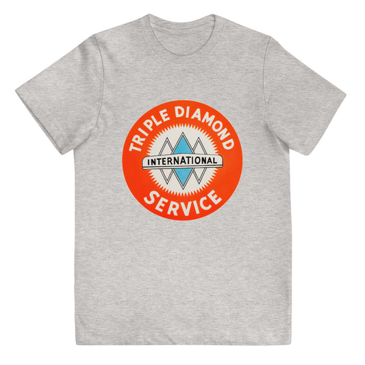 Triple Diamond Service Tin Style Youth jersey t-shirt