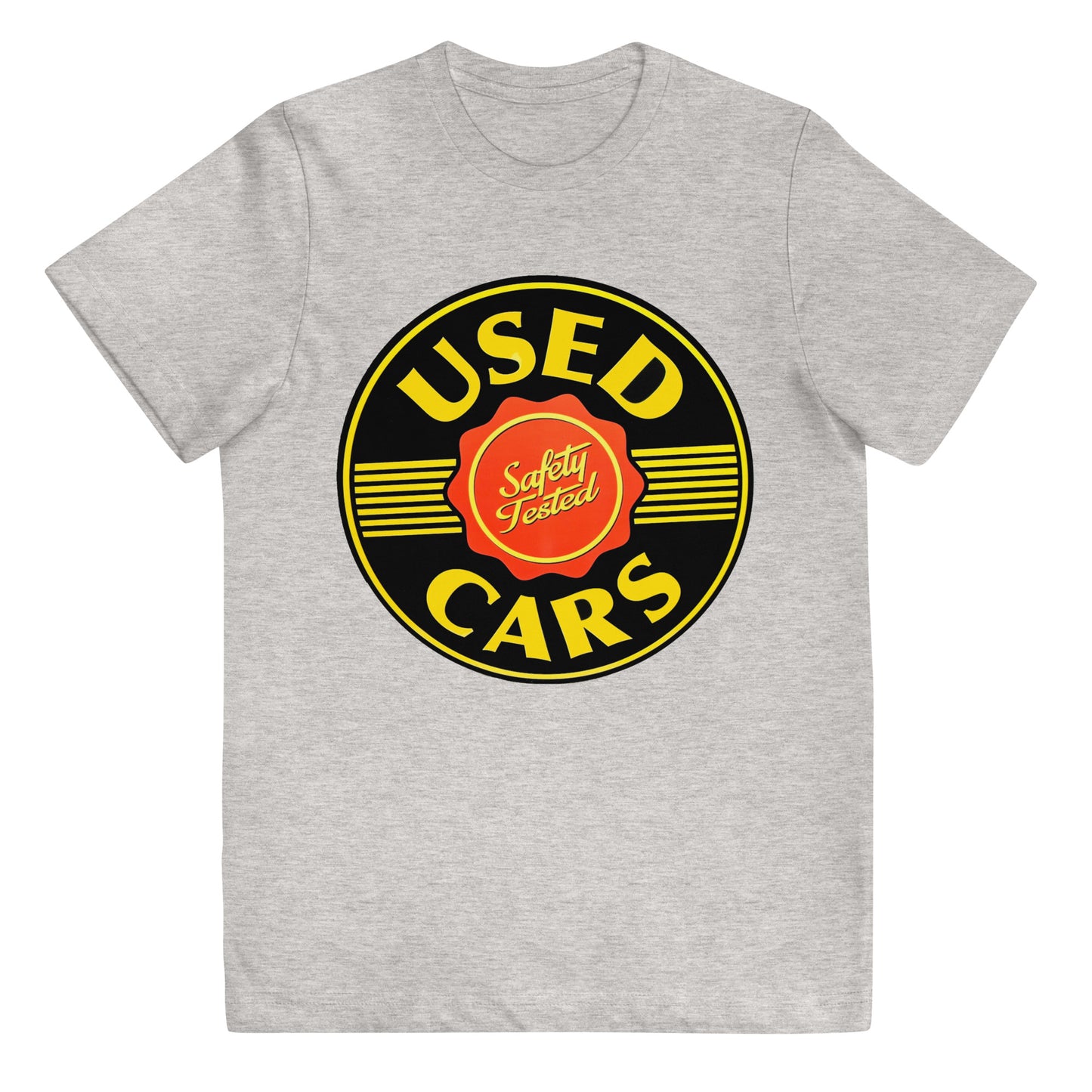 Vintage Porcelain Used Car Sign Youth jersey t-shirt