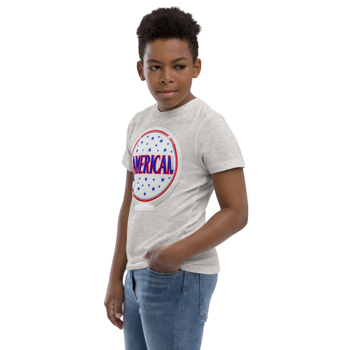 American Gas Globe Style Youth jersey t-shirt