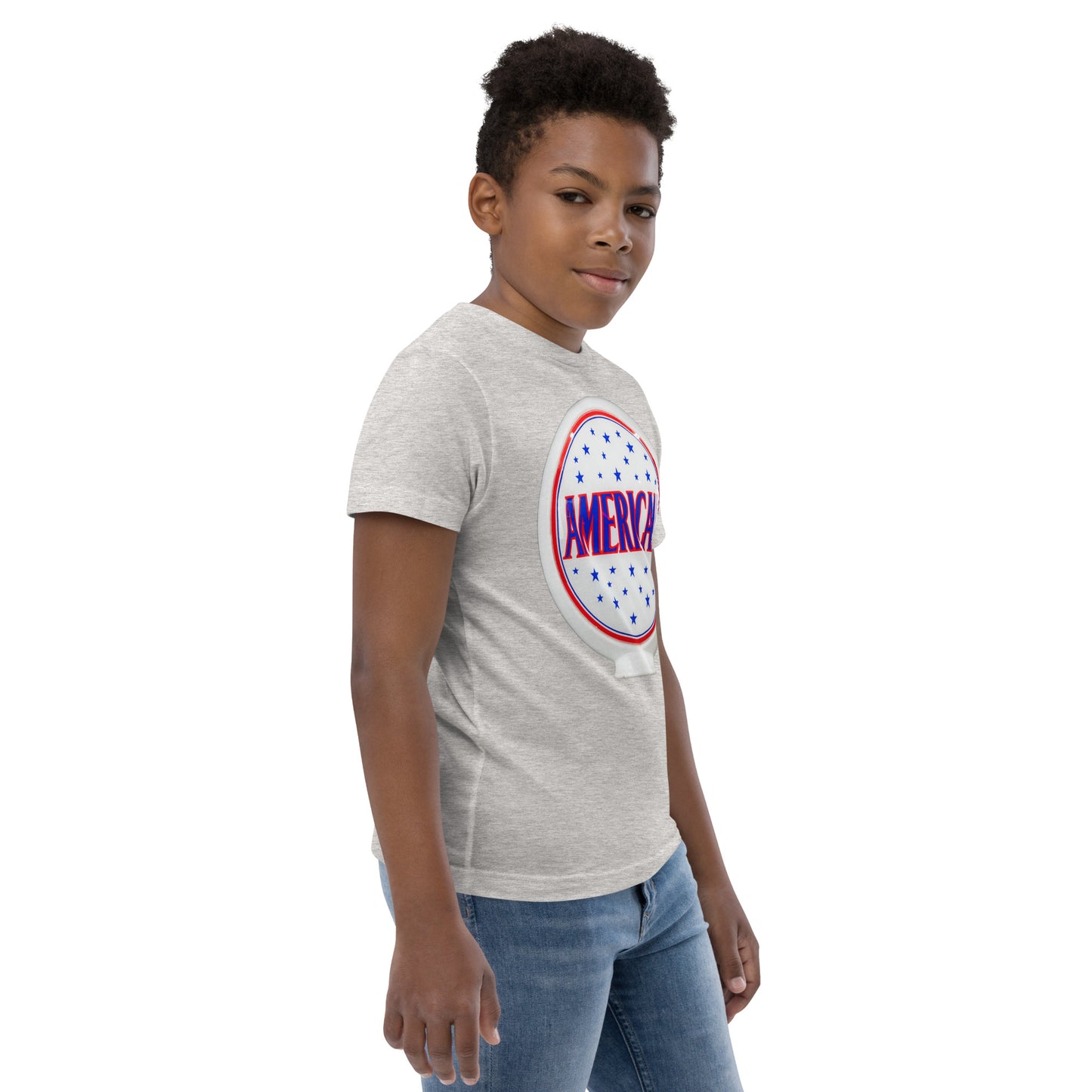 American Gas Globe Style Youth jersey t-shirt