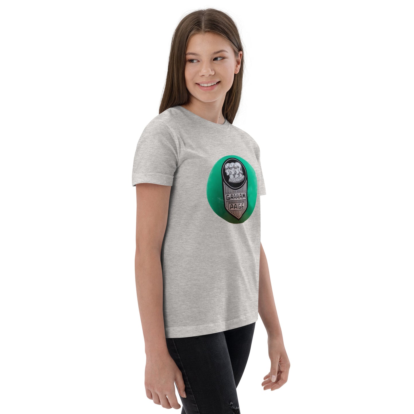 Retro Graham Paige GlobeDesign Youth jersey t-shirt