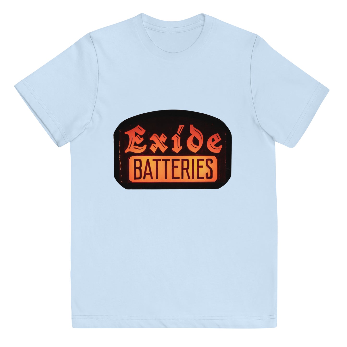 Vintage Battery Sign Youth jersey t-shirt