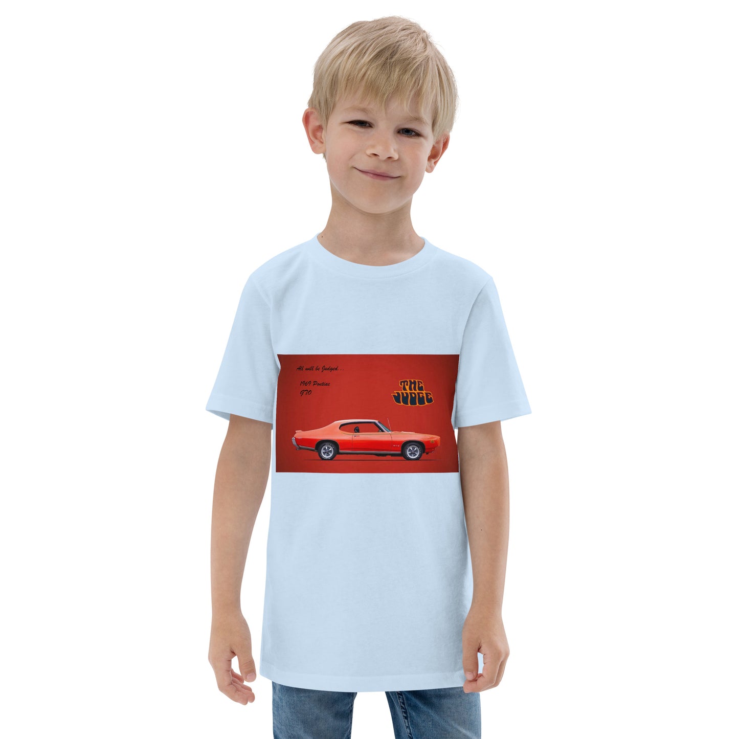 1969 Pontiac GTO: The Judge Youth jersey t-shirt