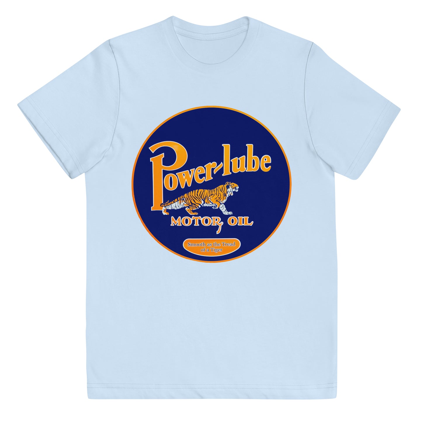 Retro Oil Sign PowerLube Youth jersey t-shirt