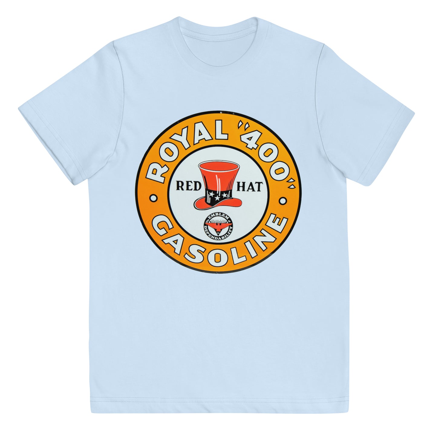 Vintage Red Hat Gas Youth jersey t-shirt