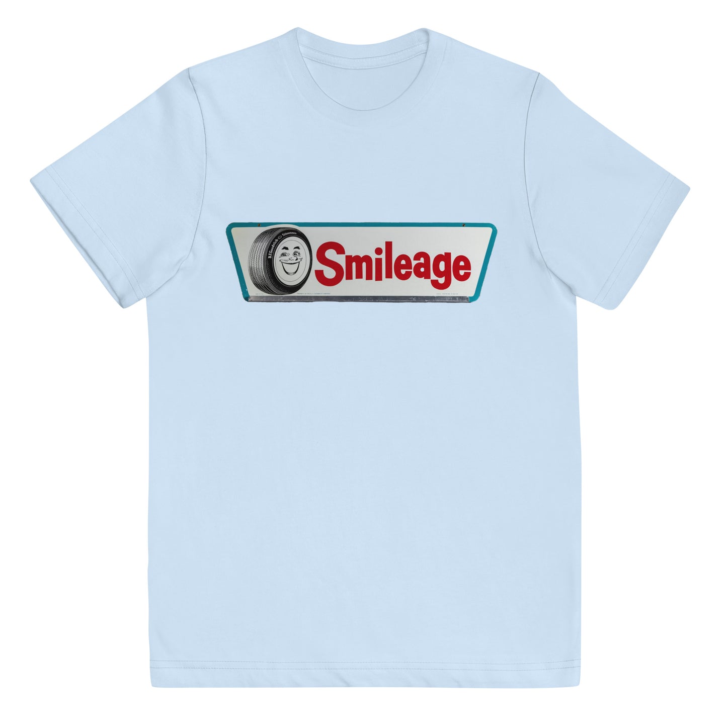 Retro Smileage Tire Sign Youth jersey t-shirt