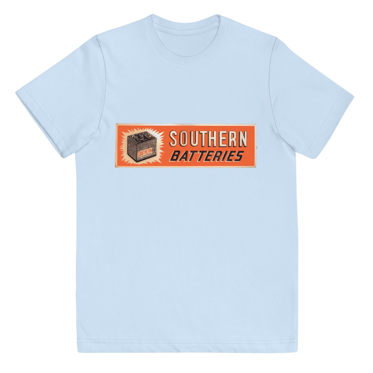 Vintage Porcelain Southern BatteriesYouth jersey t-shirt