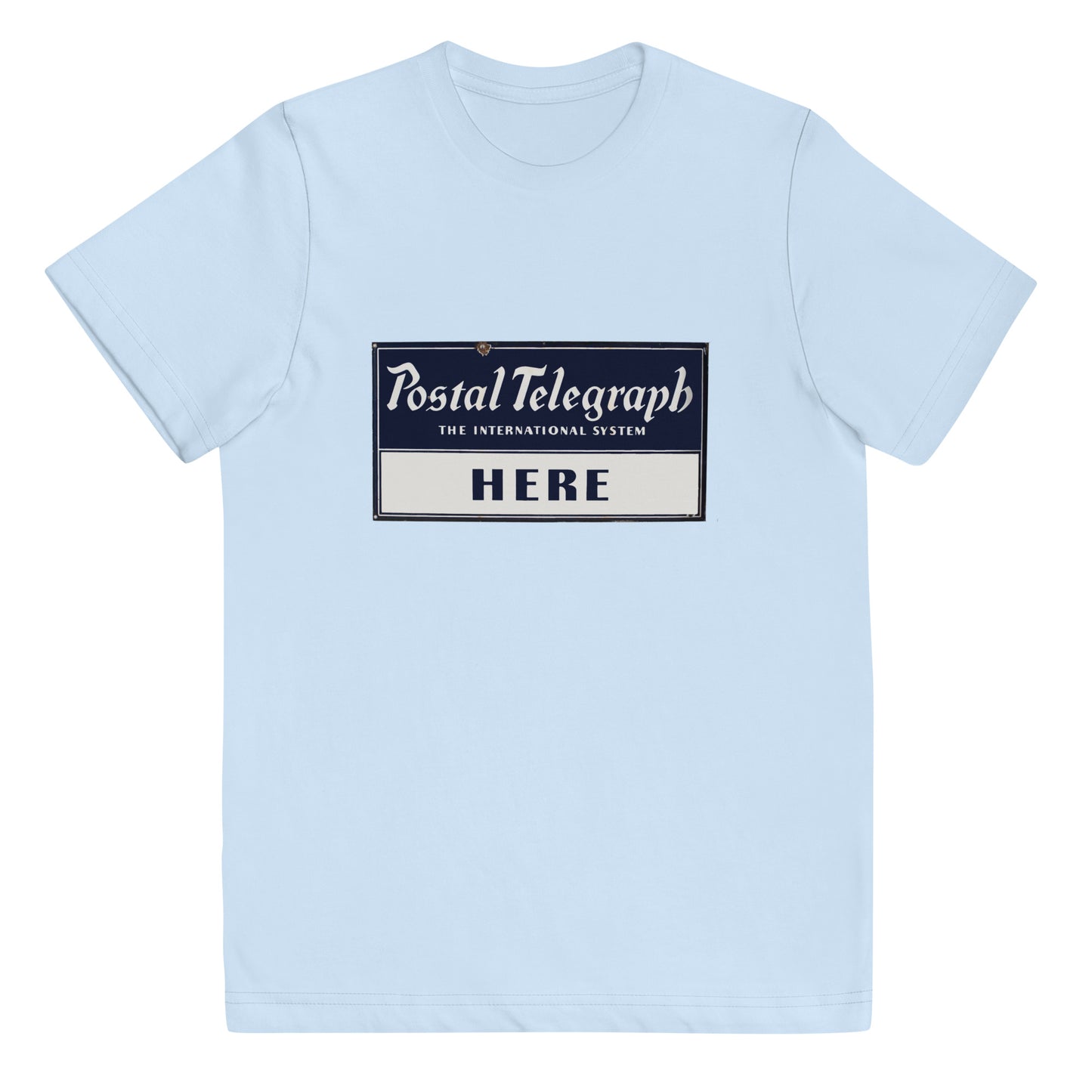 Vintage Telegraph Sign (The Original Email) Youth jersey t-shirt