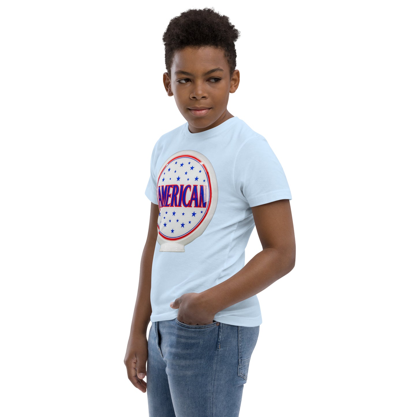 American Gas Globe Style Youth jersey t-shirt