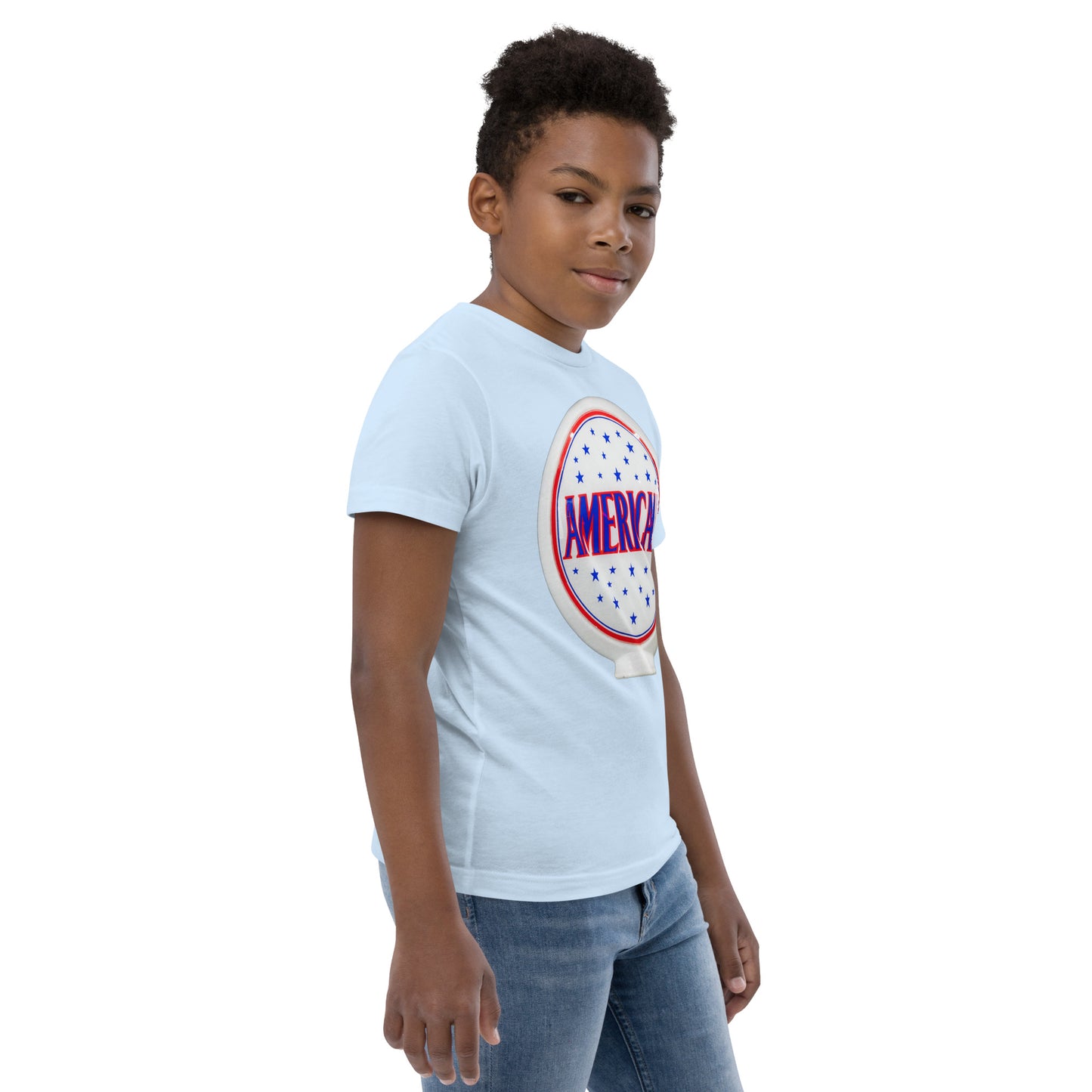 American Gas Globe Style Youth jersey t-shirt