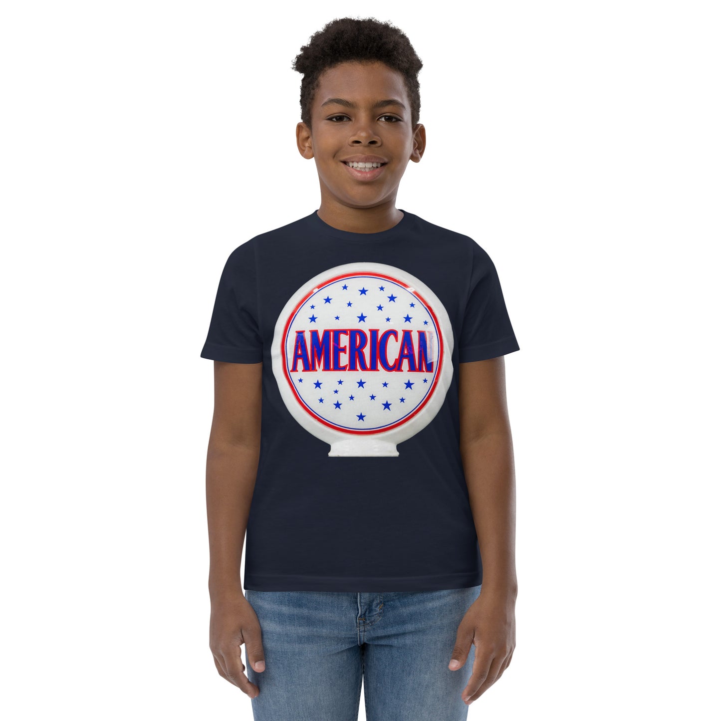 American Gas Globe Style Youth jersey t-shirt