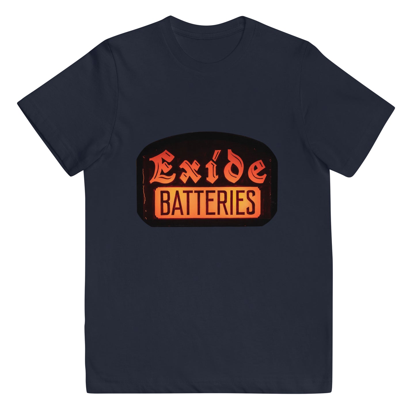 Vintage Battery Sign Youth jersey t-shirt